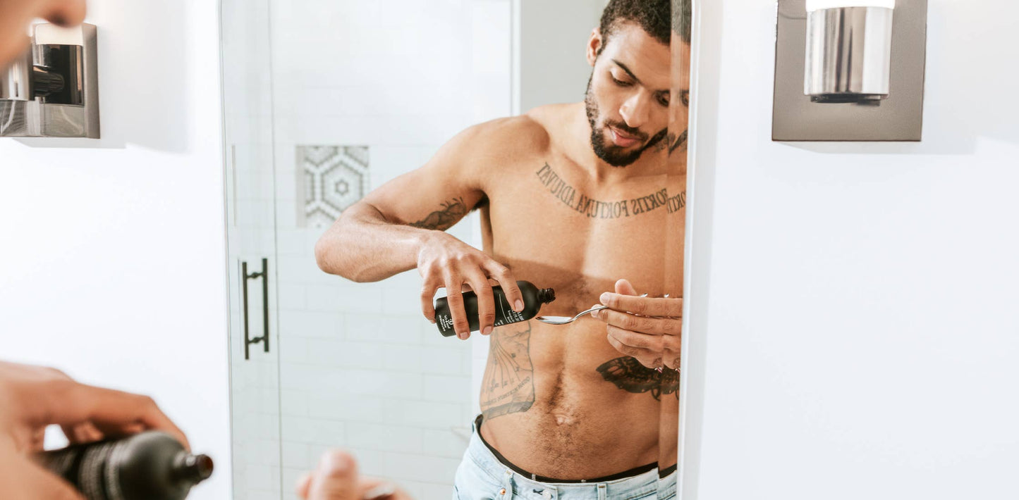 Brilliant Black Oil Pulling