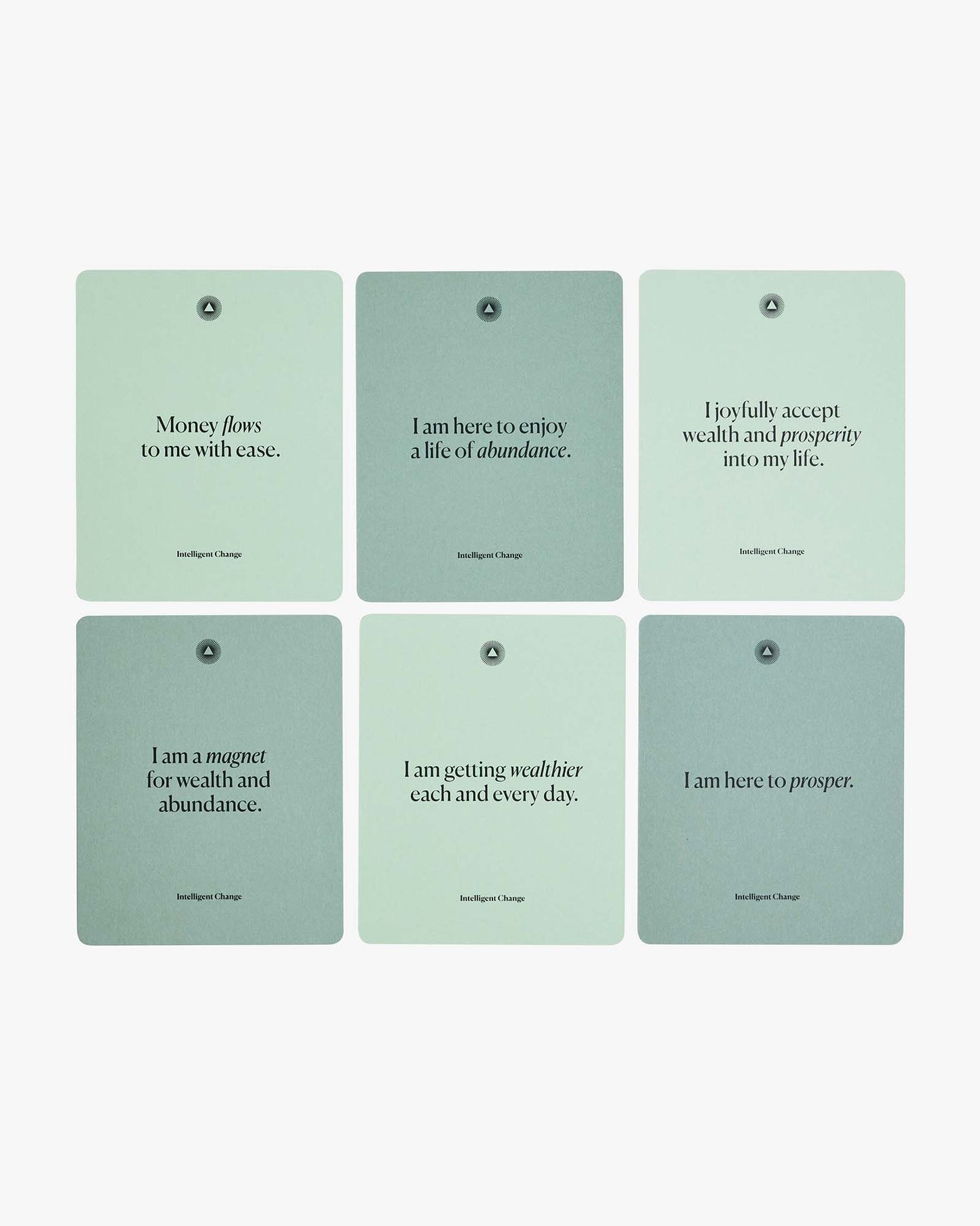 Mindful Affirmations Financial Abundance Cards