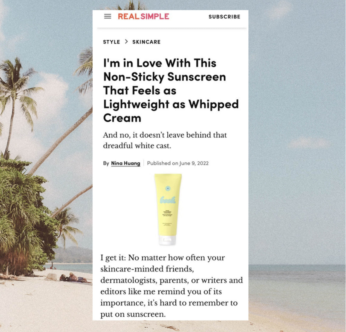 SPF 30 Lotion Travel Size