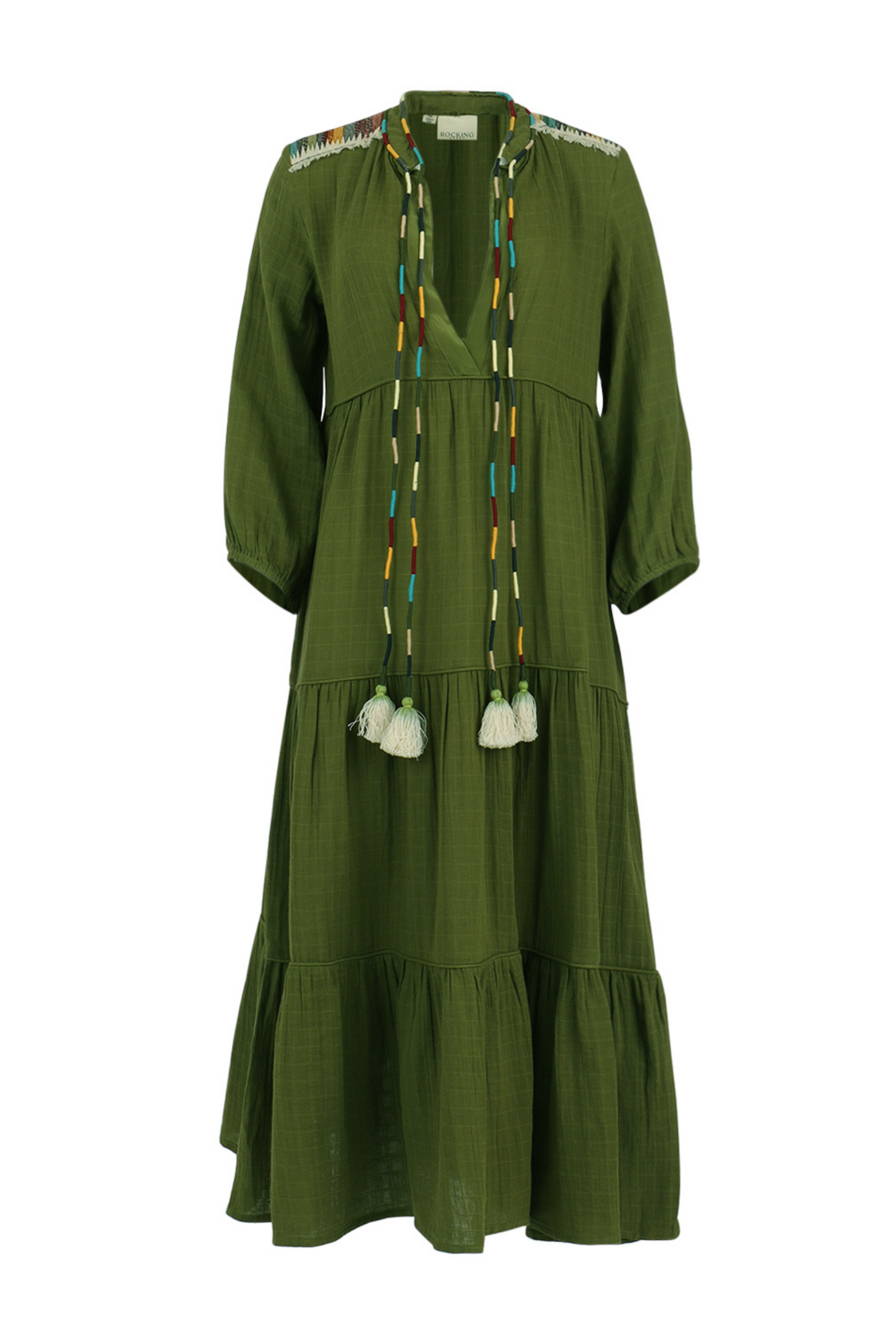 El Matador Maxi Dress Olive