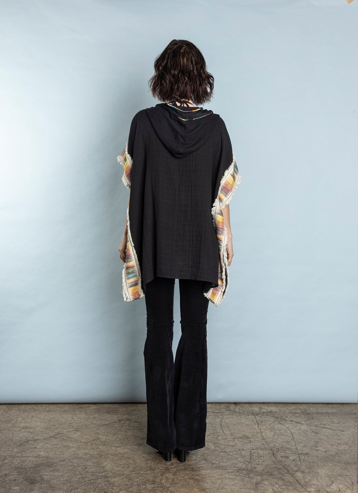 El Matador Hooded Cover Up - Black