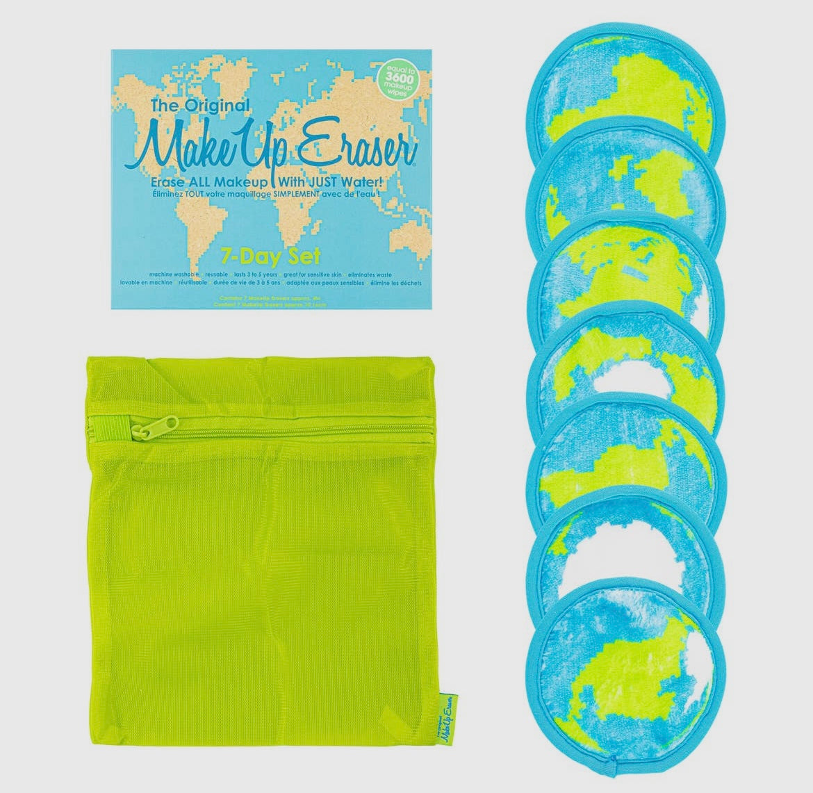 Around-the-World 7-Day Make Up Eraser