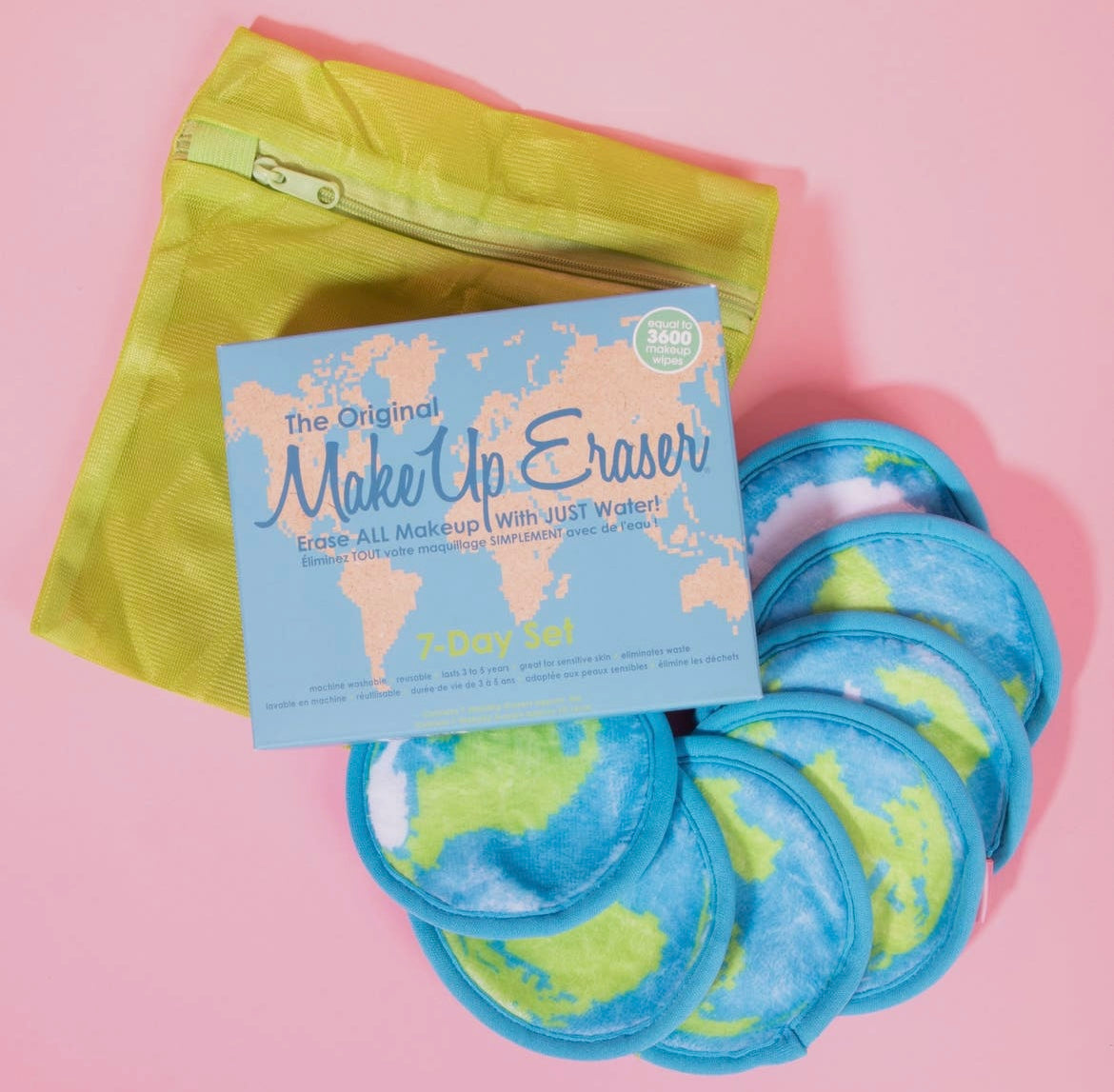 Around-the-World 7-Day Make Up Eraser