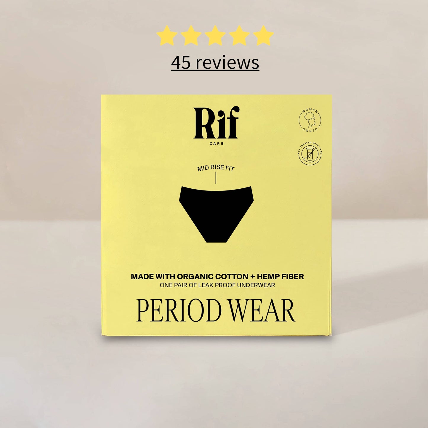 Leakproof Period Underwear: Large
