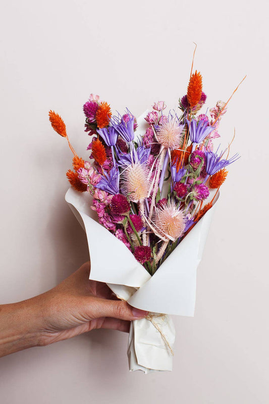 Sunset Dried Flower Bouquet