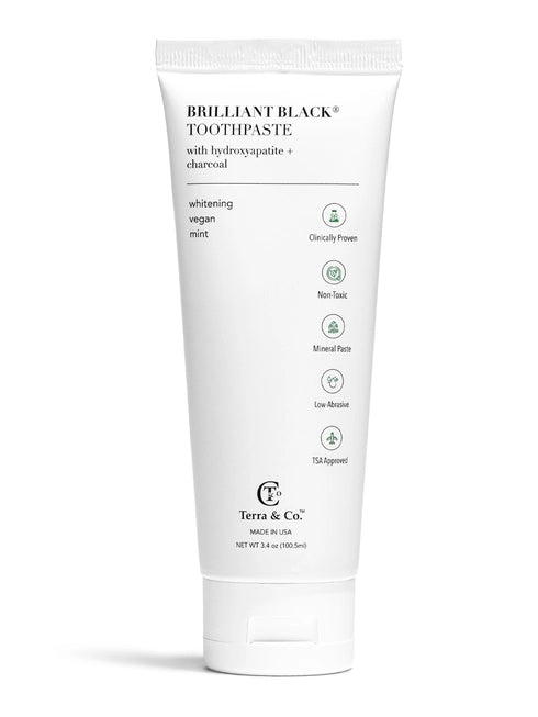 Hydroxyapatite Toothpaste + Charcoal