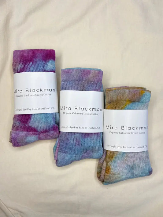 Organic Cotton Socks in Amethyst