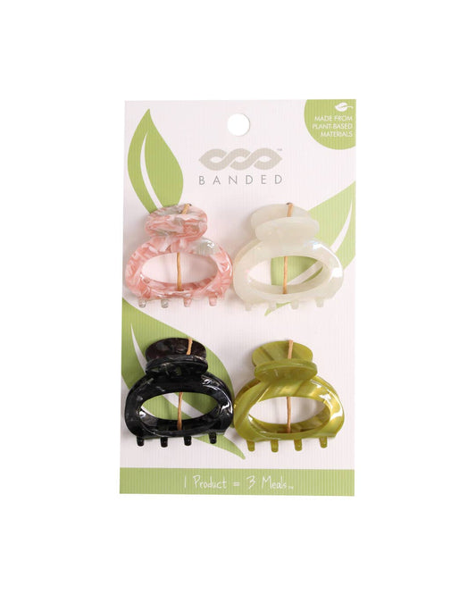 Nature Path - 4 Pack Claw Clips