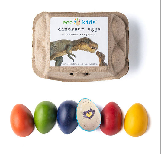 Dinosaur Egg Crayons