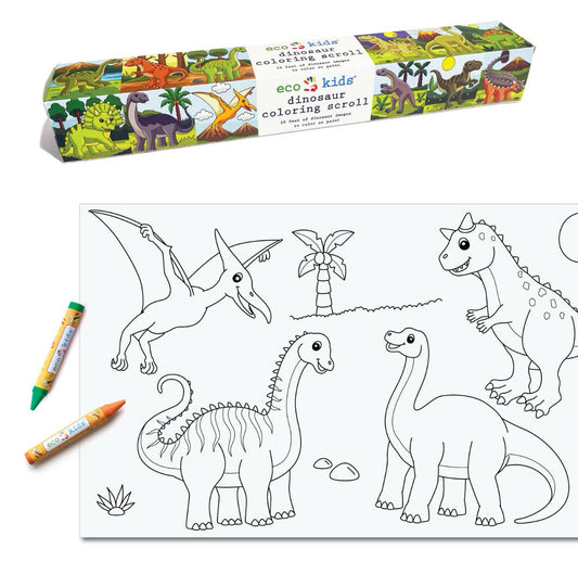 Coloring Scroll - Dinosaur