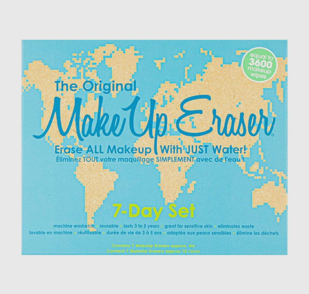 Around-the-World 7-Day Make Up Eraser