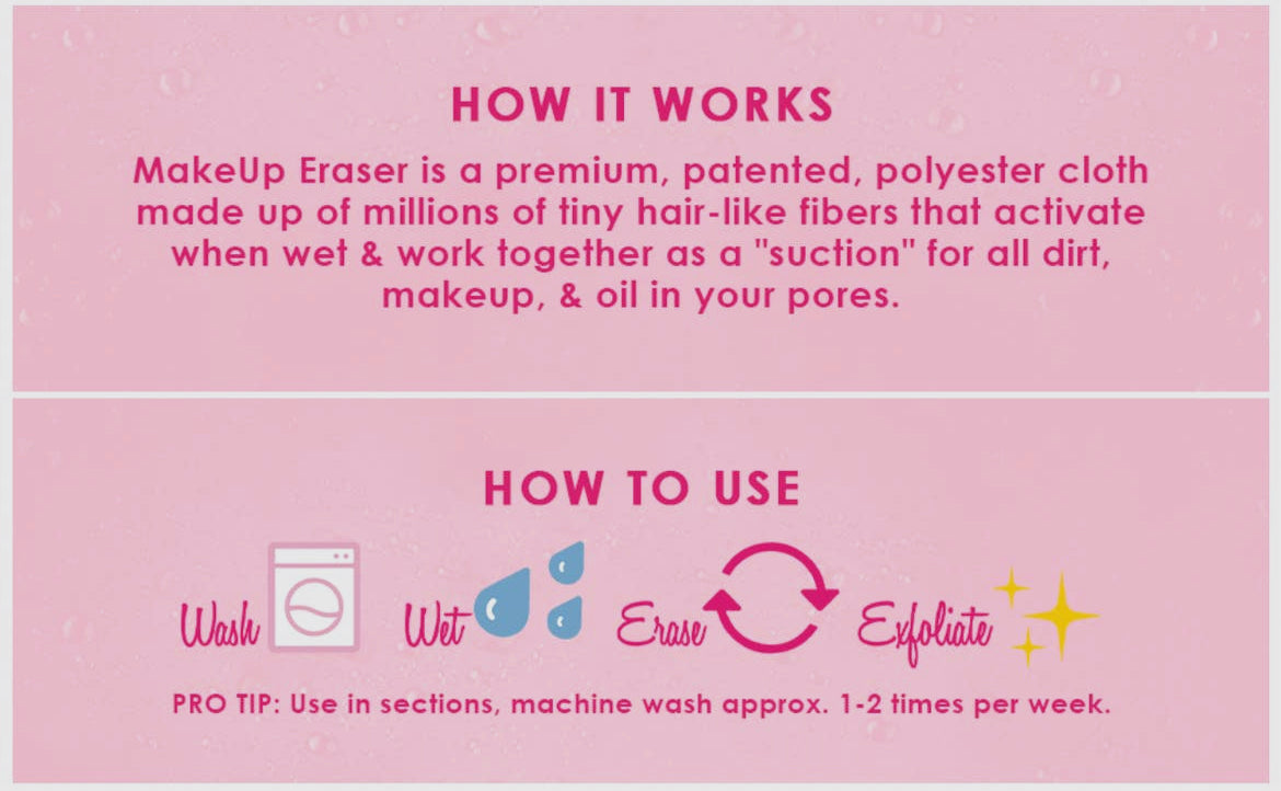 Around-the-World 7-Day Make Up Eraser