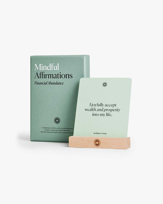 Mindful Affirmations Financial Abundance Cards